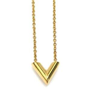 LOUIS VUITTON Gold Necklace